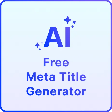 Free AI Meta Title Generator, Online Title Optimization Tool